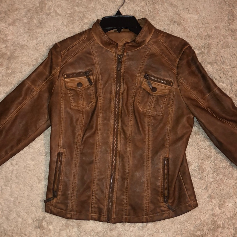 Brown Leather Jacket